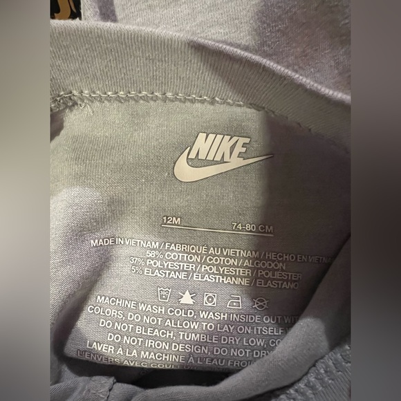 Nike 2-piece set, Just Sparkle, size 12 months, NWT - Picture 4 of 9